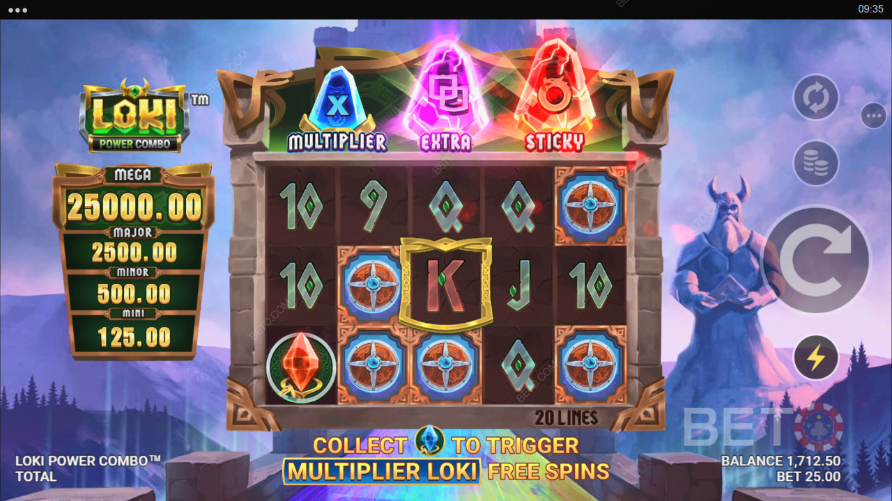 Огляд Loki Power Combo від BETO Slots