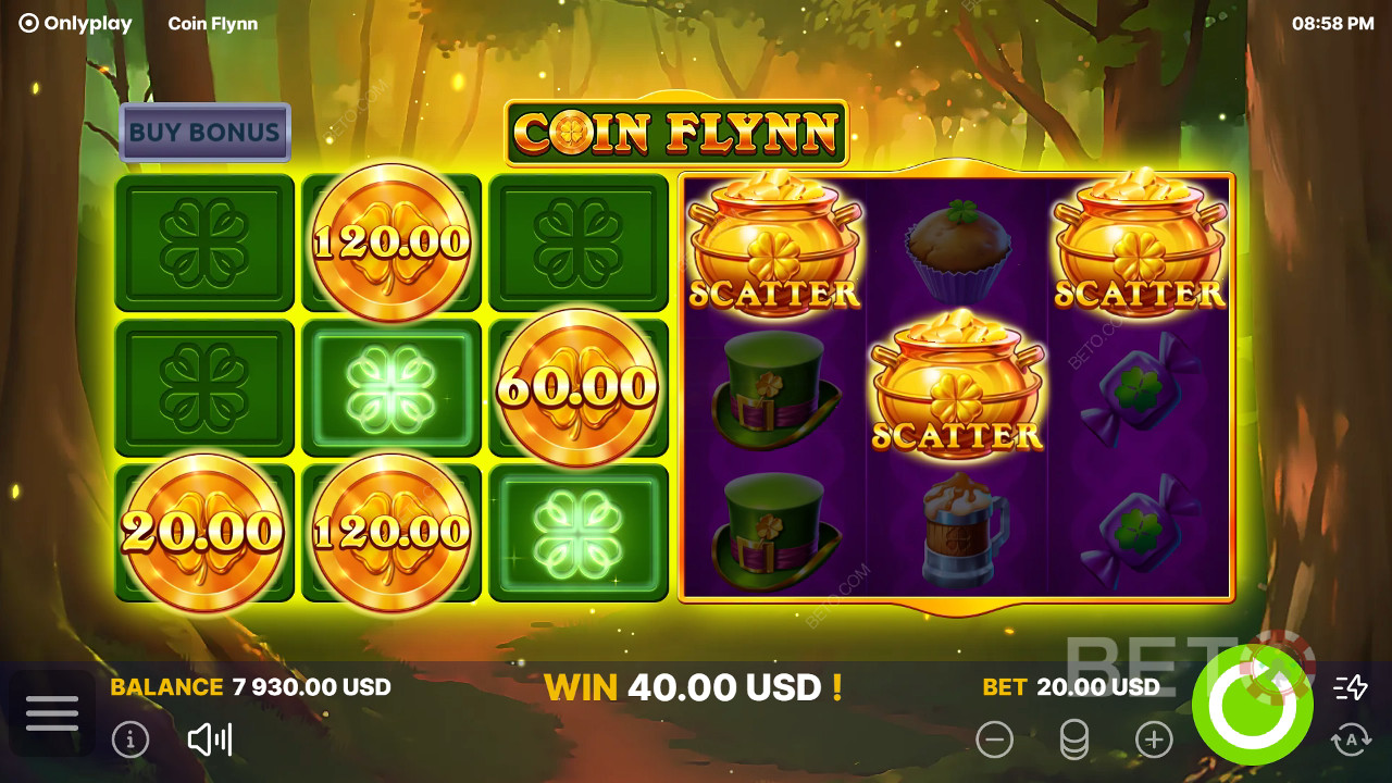 Огляд Coin Flynn від BETO Slots