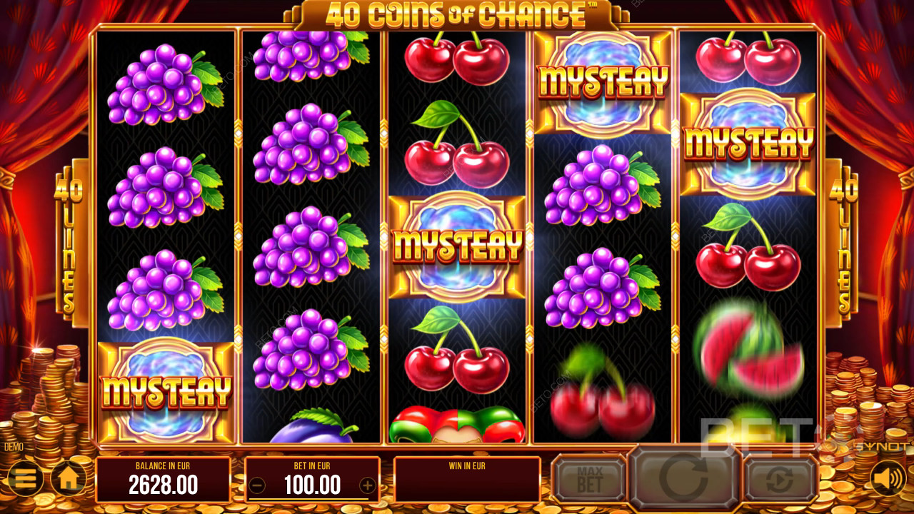 Огляд 40 Coins of Chance від BETO Slots