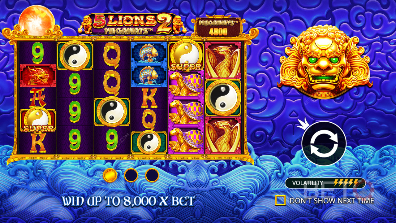 Чи є 5 Lions Megaways 2 Fun?
