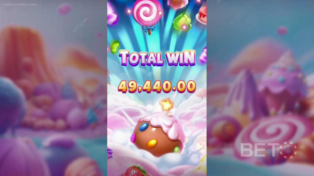 Виграйте 25 000-кратну ставку в онлайн-слоті Pop Pop Candy 1000!