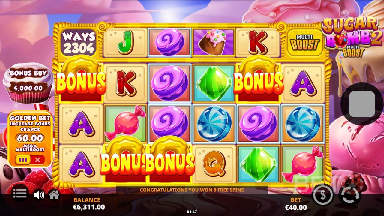 Огляд Sugar Bomb 2 MultiBoost від BETO Slots