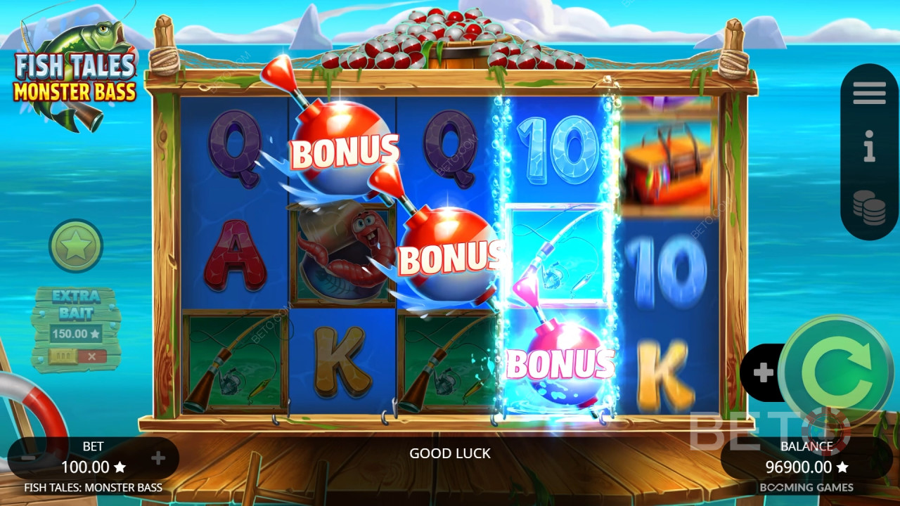 Огляд Fish Tales Monster Bass від BETO Slots