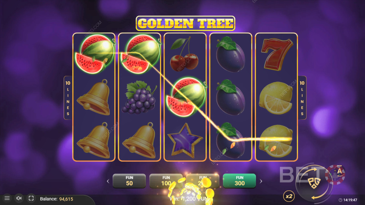 Особливості бонусів у Golden Tree від Pascal Gaming