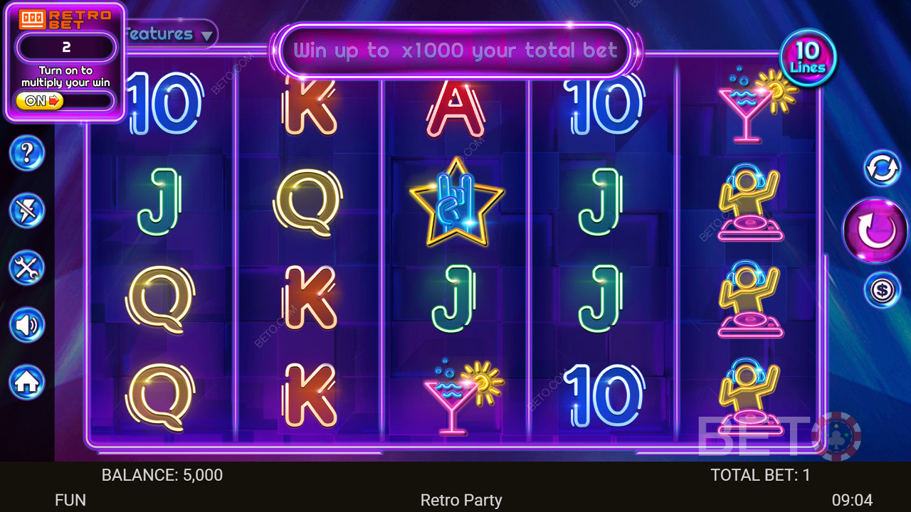 Retro Party Грати Безкоштовно