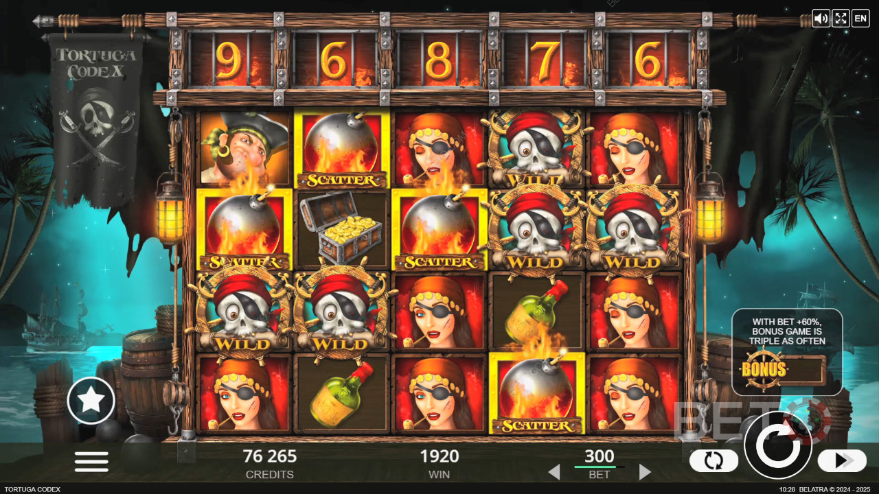 Огляд Кодексу Тортуги від BETO Slots