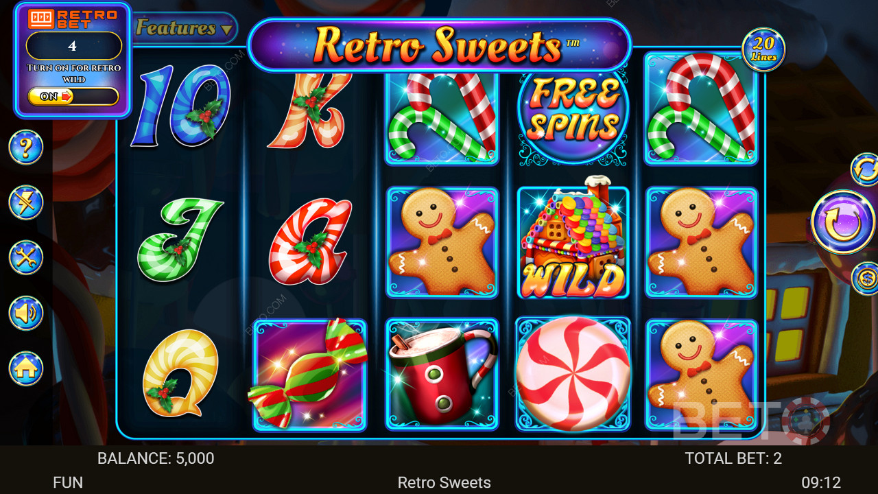 Retro Sweets Грати Безкоштовно