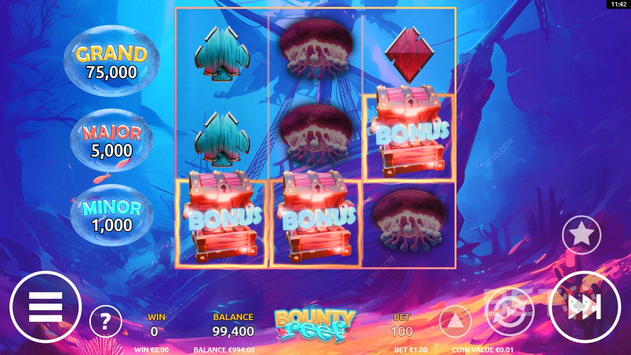 Огляд Bounty Reef від BETO Slots