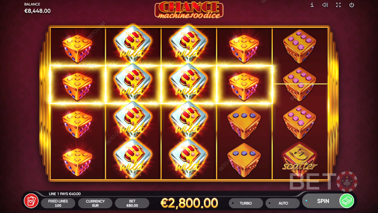 Chance Machine 100 Dice Грати Безкоштовно