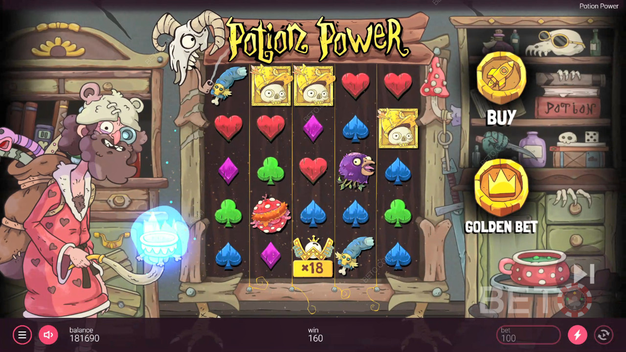 Огляд Potion Power від BETO Slots
