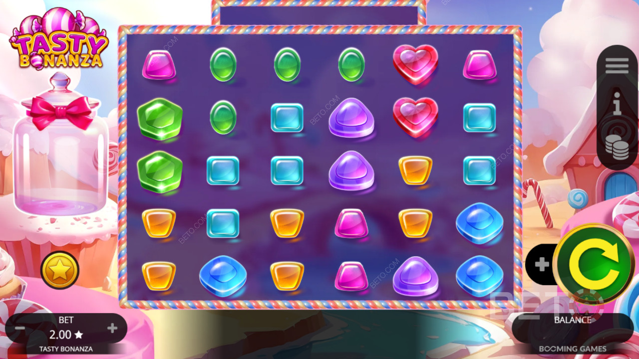 Особливості бонусів у Tasty Bonanza пояснюються Booming Games