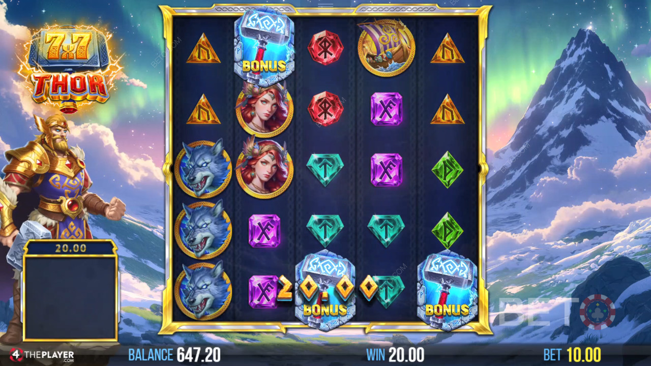 Огляд 7×7 Thor від BETO Slots