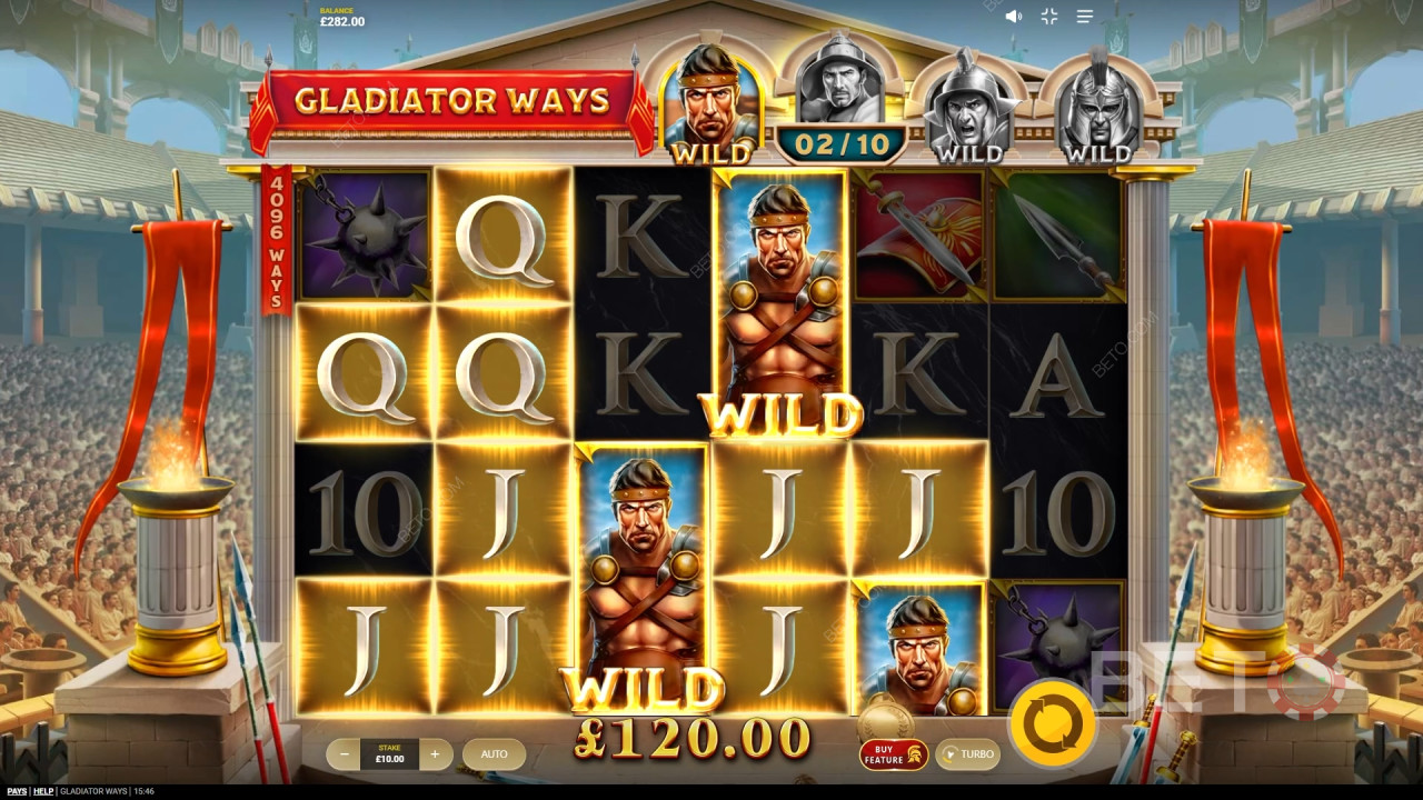 Огляд Gladiator Ways від BETO Slots