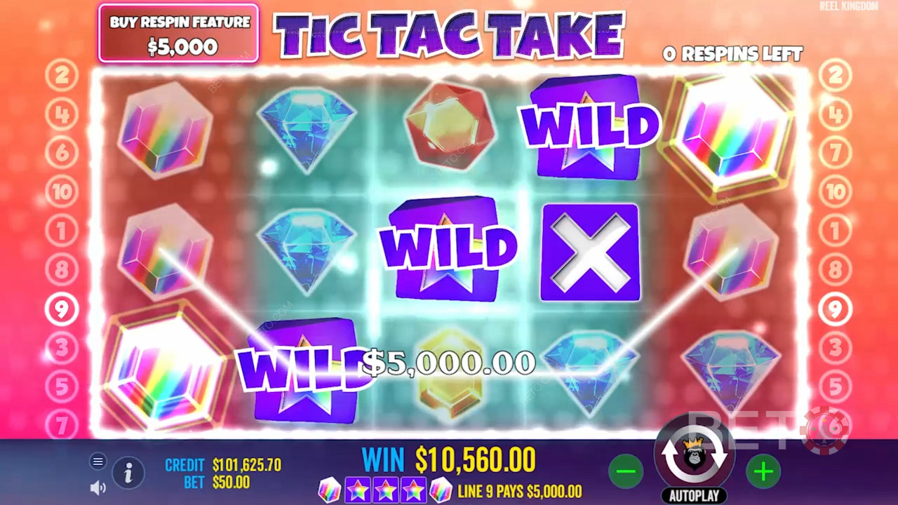 Грайте в захопливу гру Tic Tac Take та вигравайте захопливі призи в новій грі Pragmatic