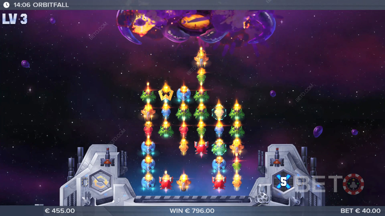 Огляд Orbitfall від BETO Slots