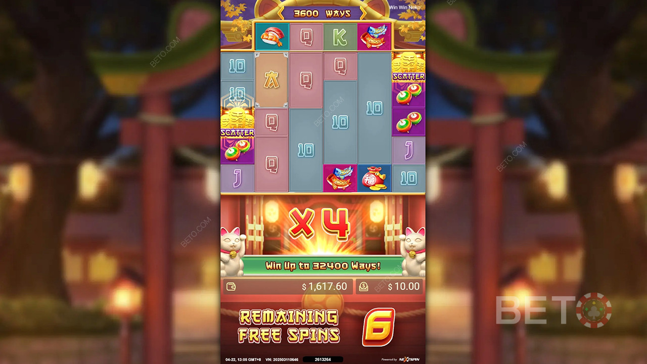 Особливості бонусів у Win Win Neko від Nextspin