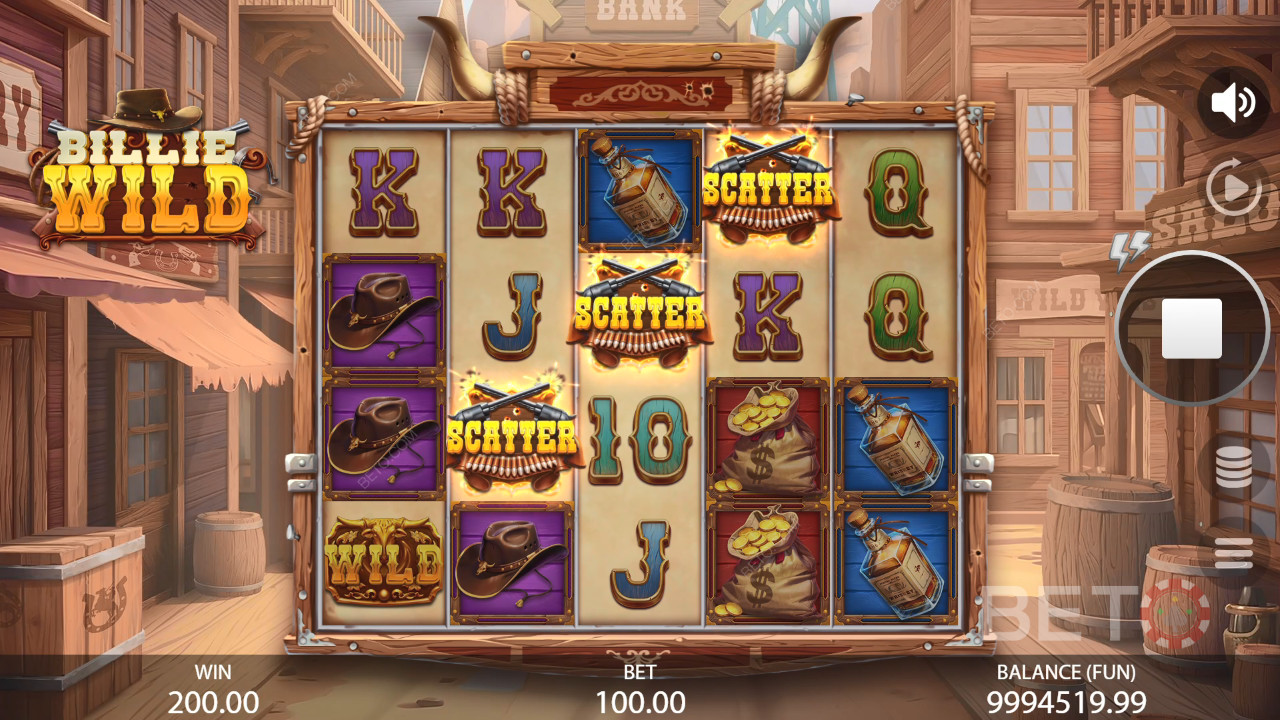 Огляд Billie Wild від BETO Slots