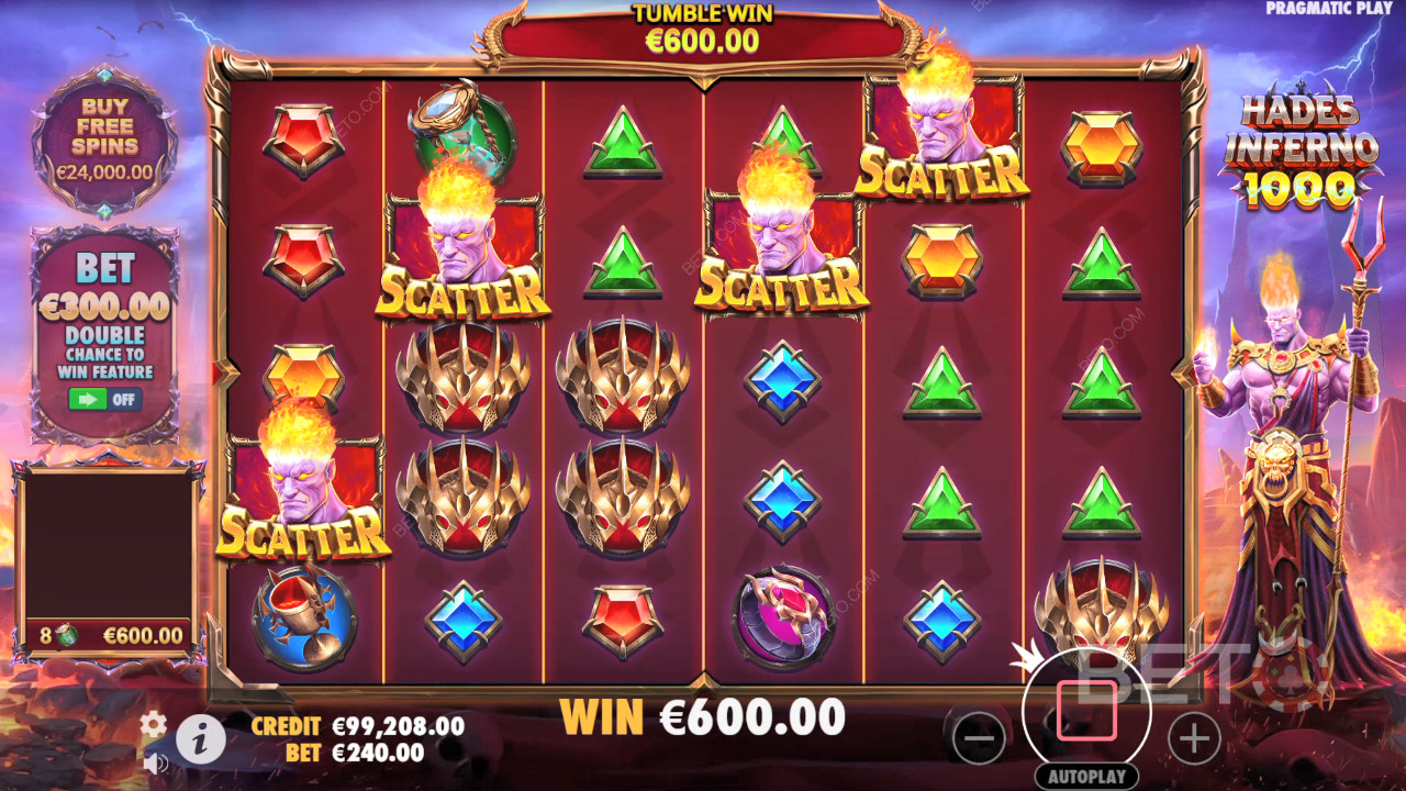 Огляд Hades Inferno 1000 від BETO Slots