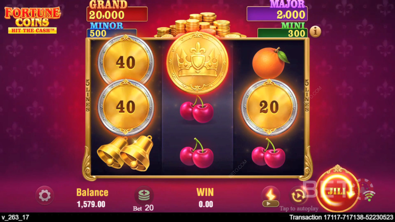 Огляд Fortune Coins від BETO Slots