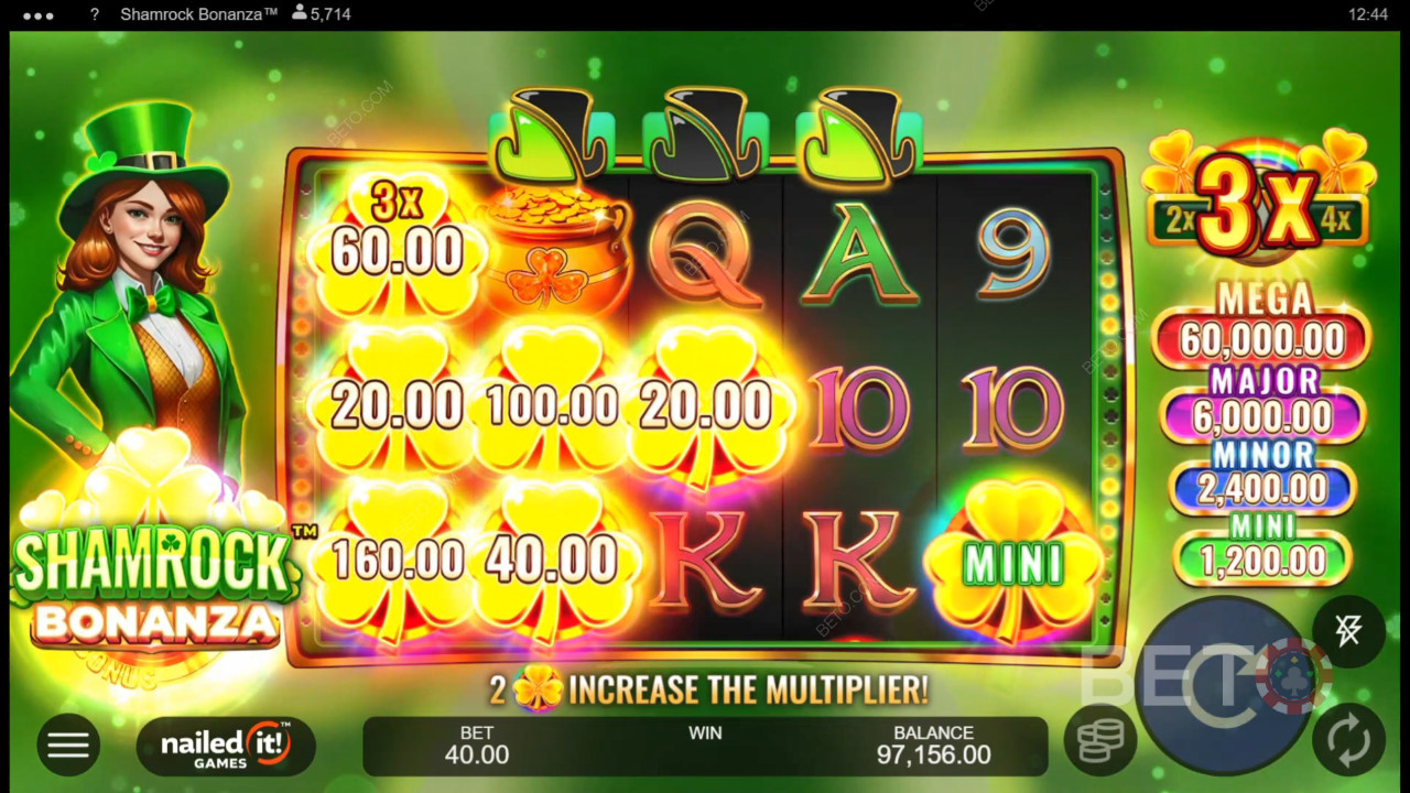 Огляд Shamrock Bonanza від BETO Slots