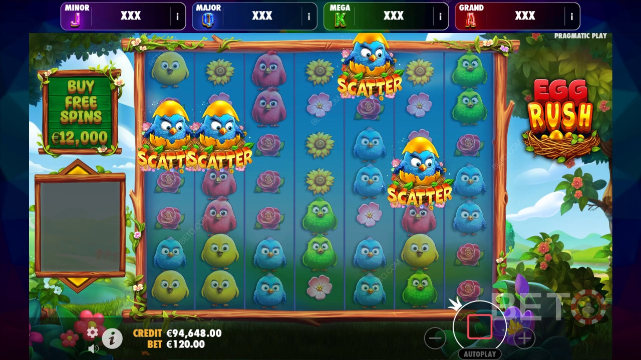 Огляд Egg Rush від BETO Slots