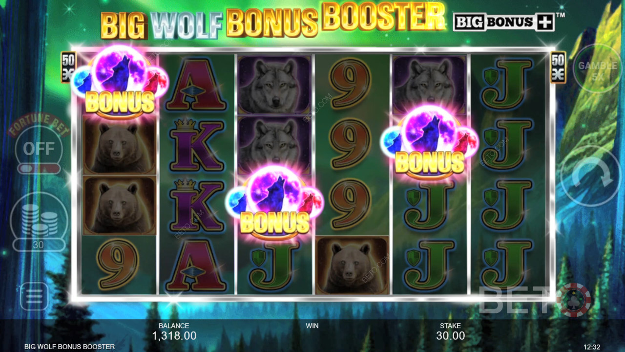 Огляд бонусного бустера Big Wolf від BETO Slots