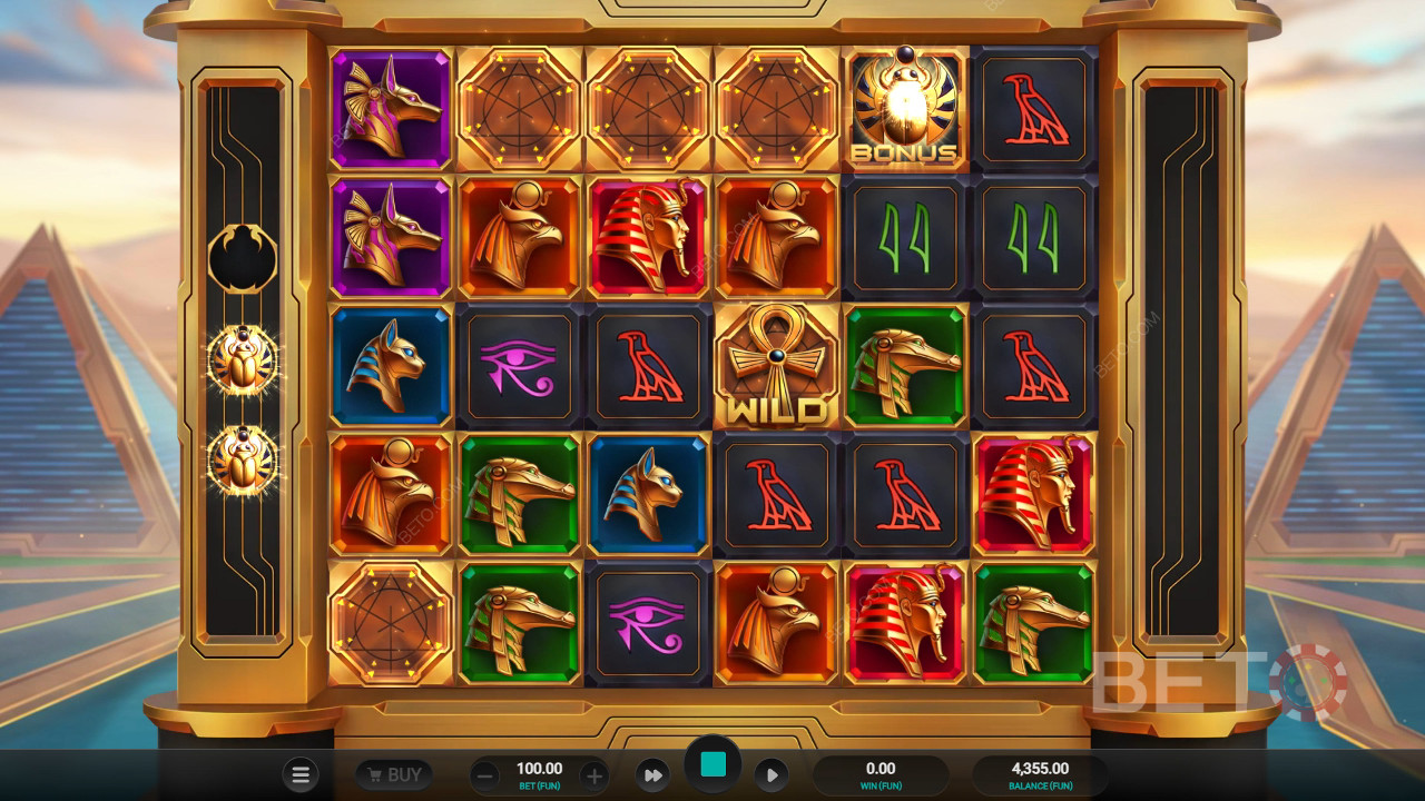Огляд Glyph of Gods від BETO Slots