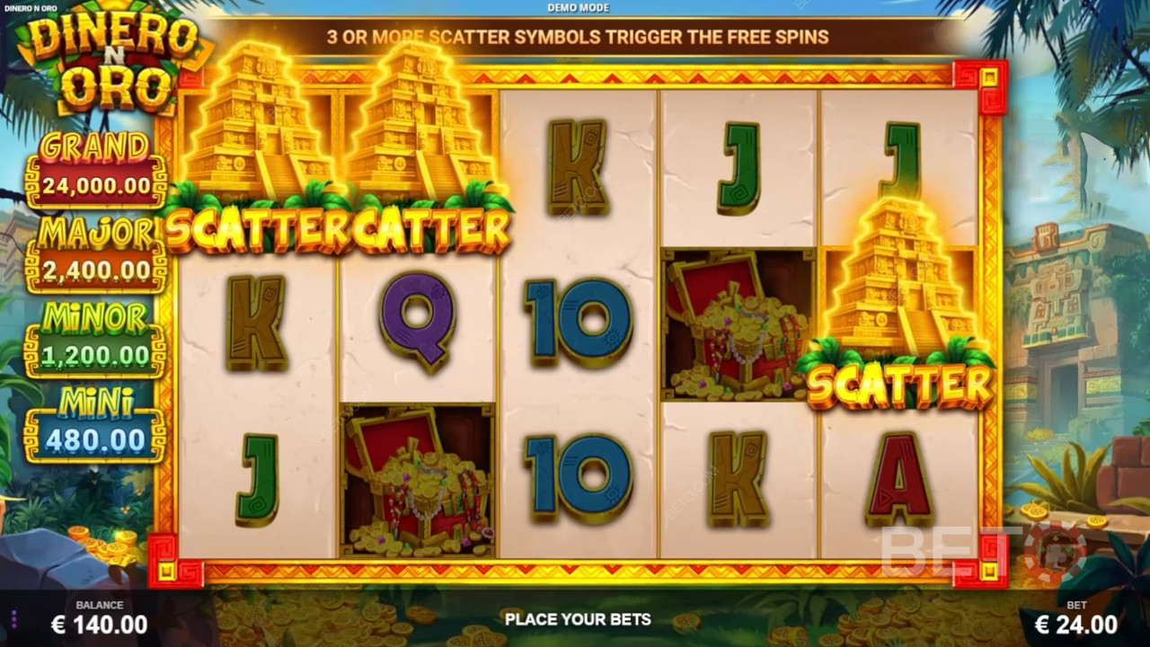 Огляд Dinero N Oro від BETO Slots
