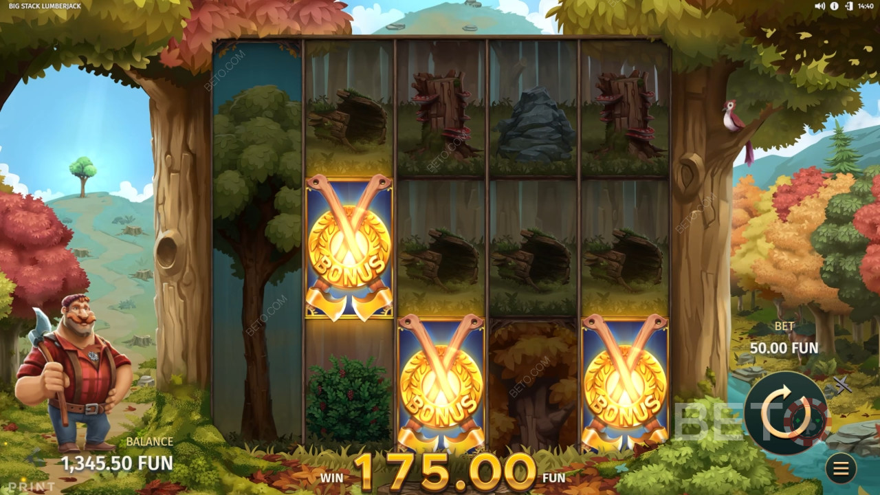 Огляд Big Stack Lumberjack від BETO Slots