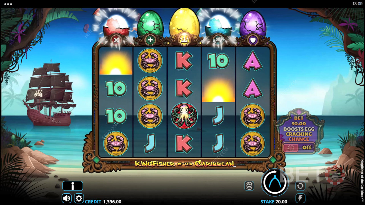 Огляд Kingfisher of the Caribbean від BETO Slots