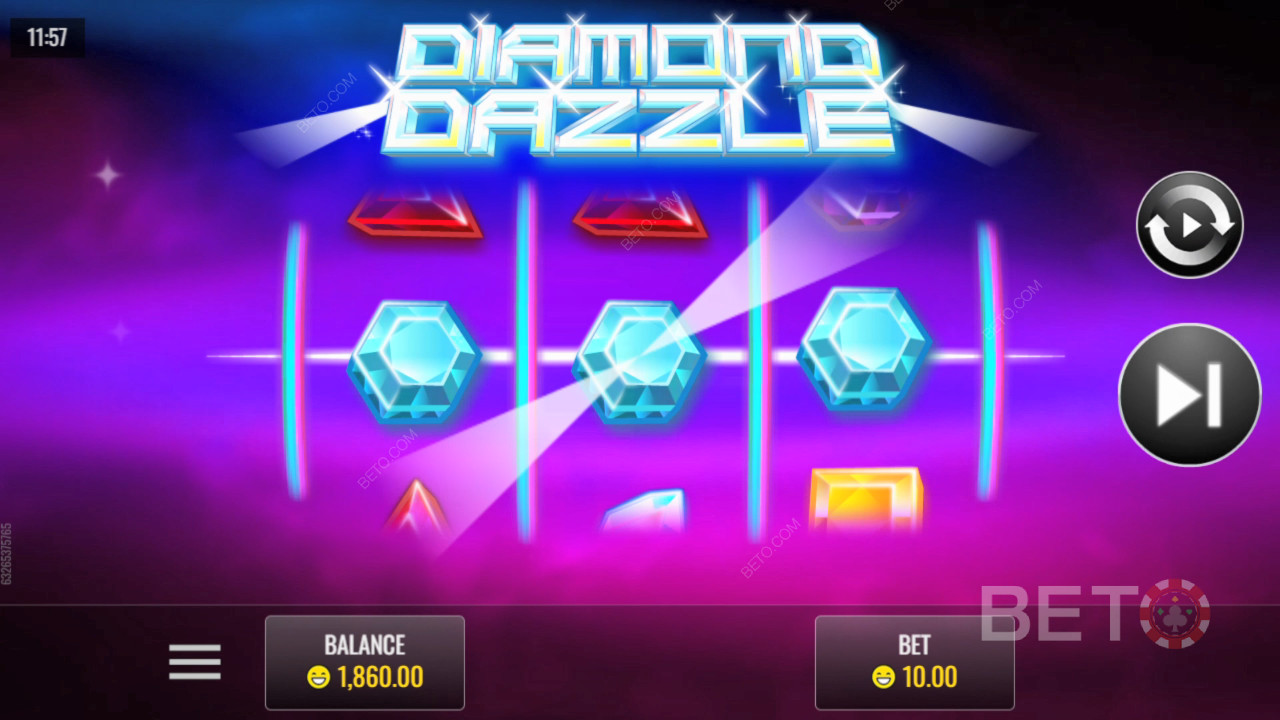 Огляд Diamond Dazzle від BETO Slots