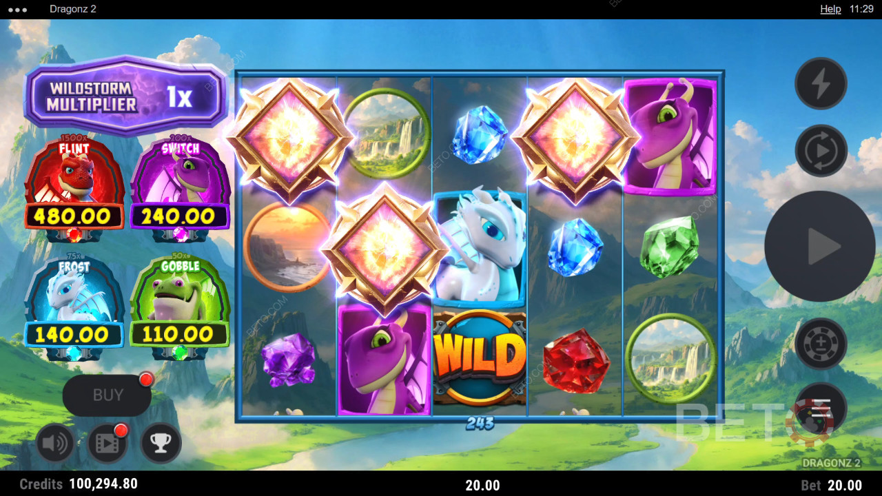 Огляд Dragonz 2 від BETO Slots