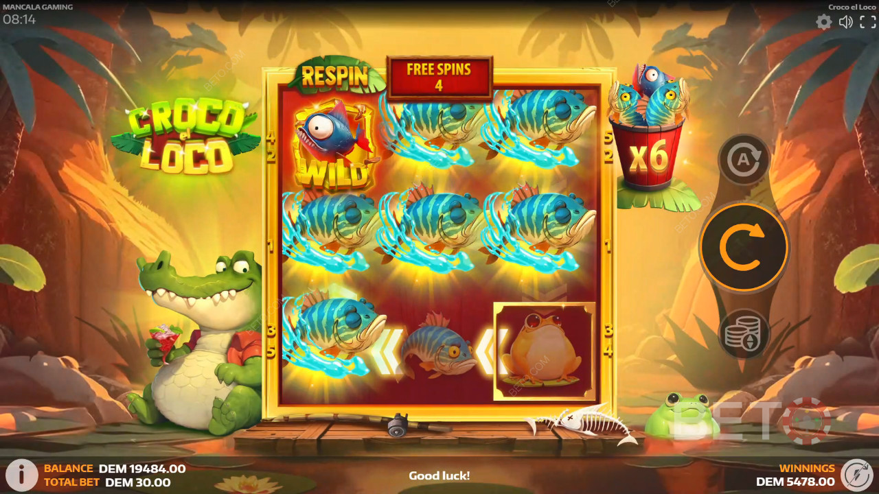 Огляд Croco el Loco від BETO Slots