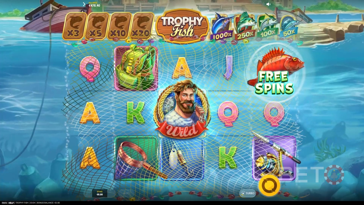 Огляд трофейної риби від BETO Slots