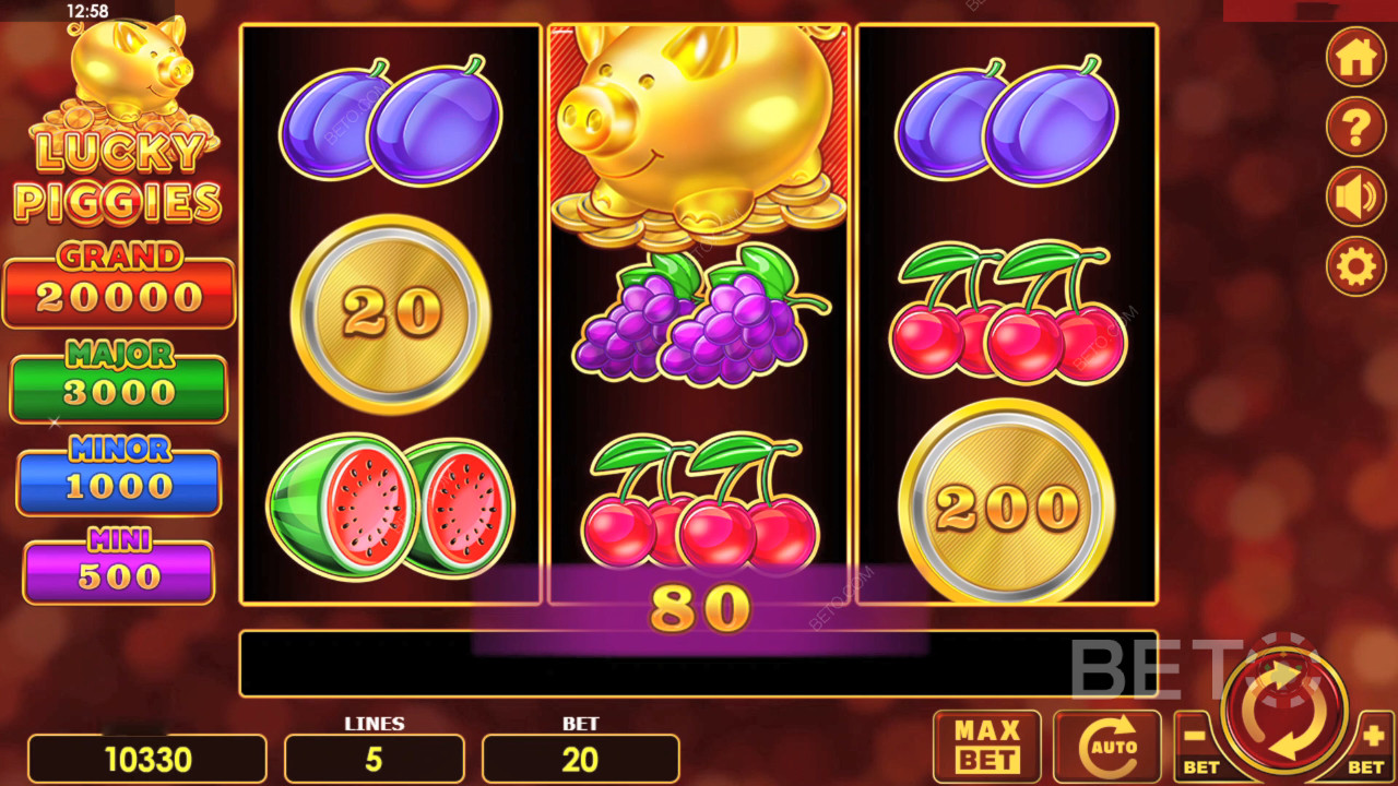 Огляд Lucky Piggies від BETO Slots