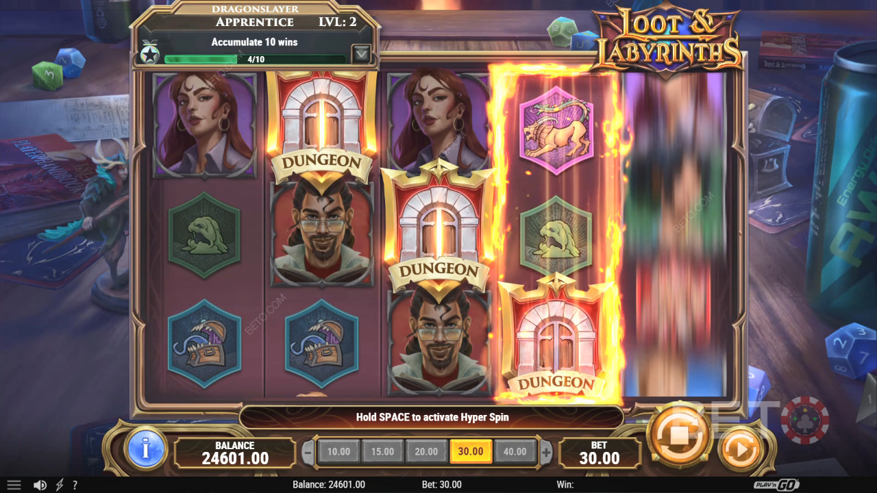 Огляд Loot & Labyrinths від BETO Slots