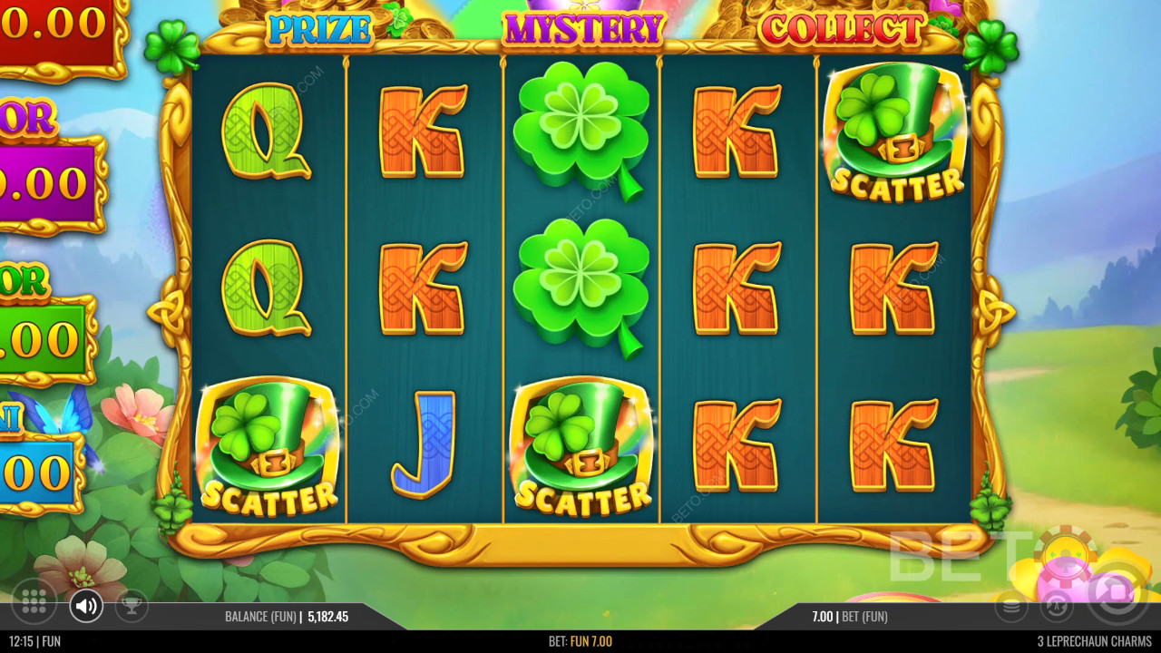 3 Leprechaun Charms Огляд від BETO Slots