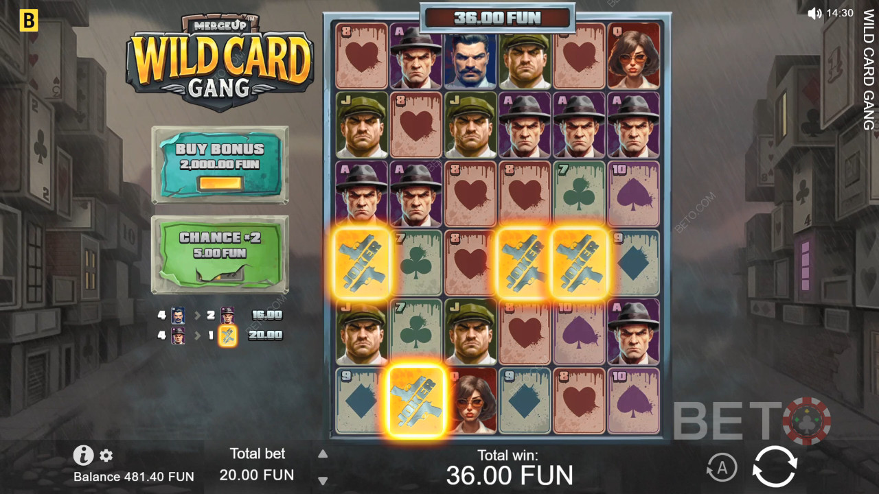 Огляд Wild Card Gang від BETO Slots
