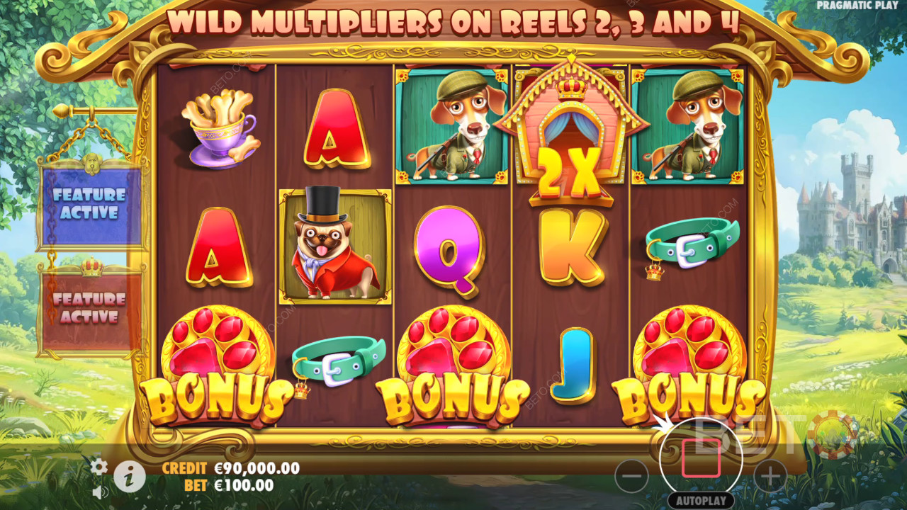 The Dog House Огляд Royal Hunt від BETO Slots