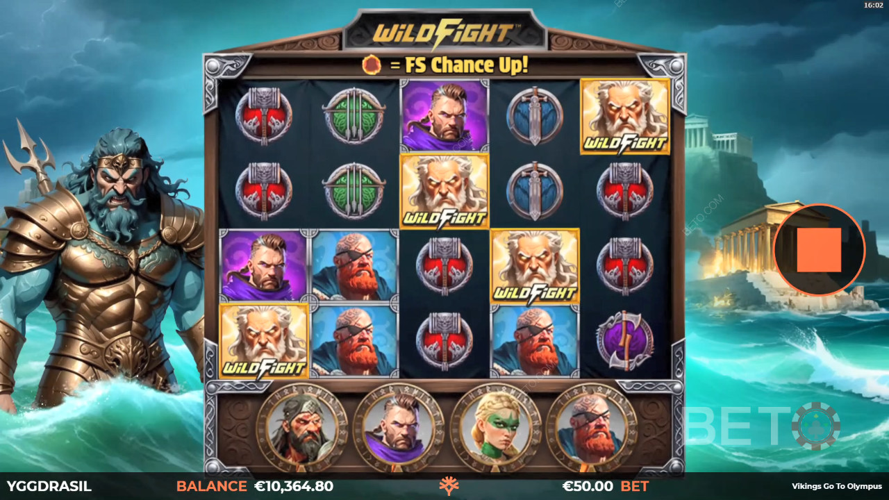 Огляд Vikings Go To Olympus від BETO Slots