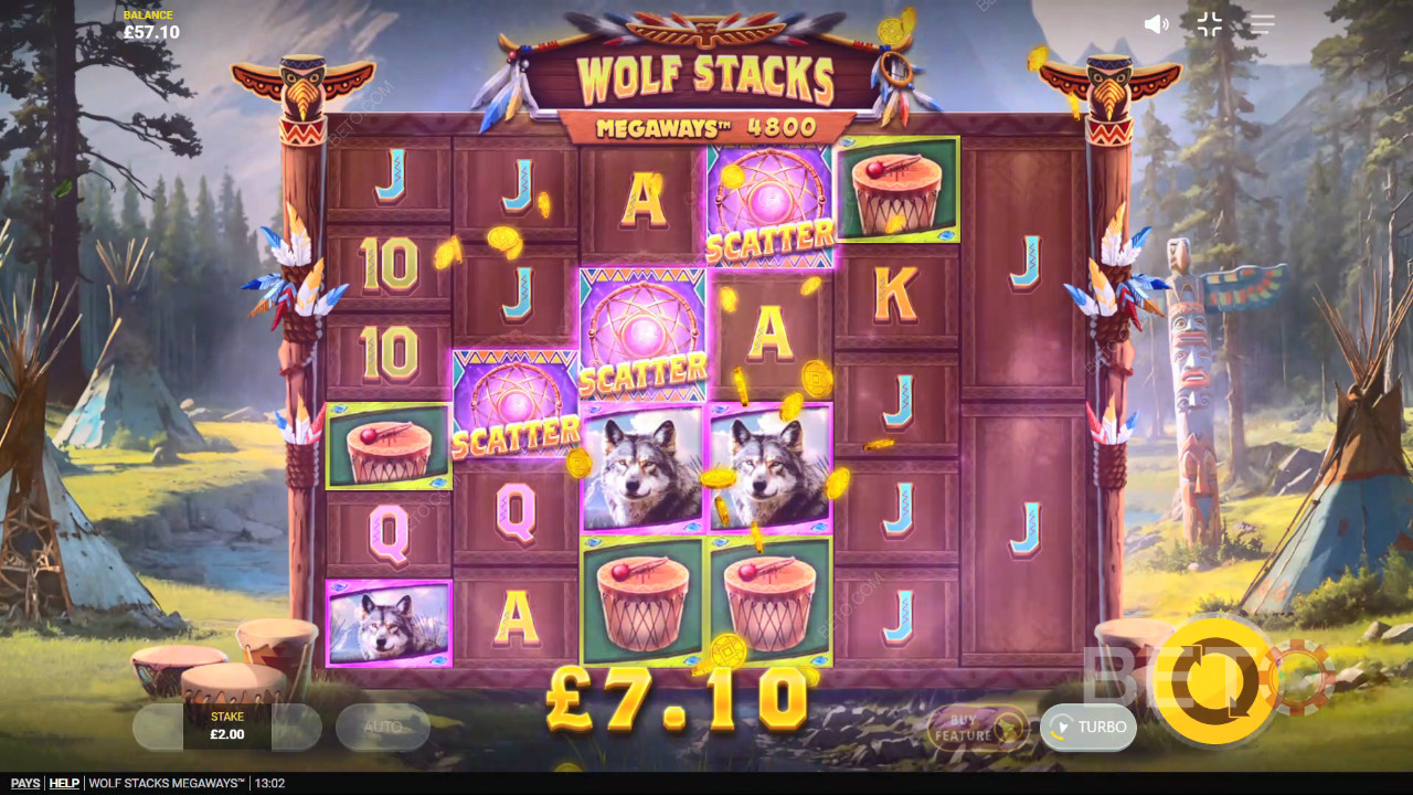 Огляд Wolf Stacks Megaways від BETO Slots