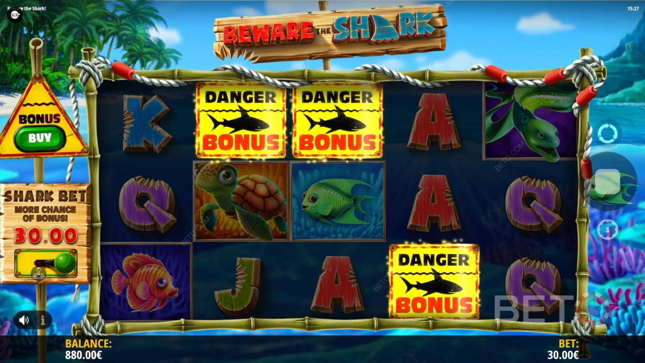 Огляд Beware of the Shark від BETO Slots