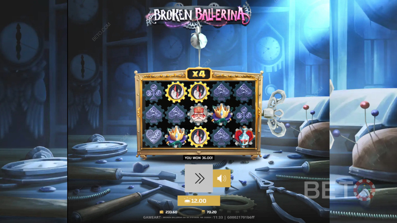Огляд Broken Ballerina від BETO Slots