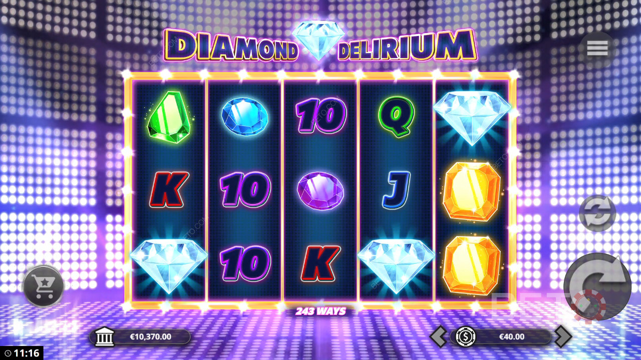 Огляд Diamond Delirium від BETO Slots