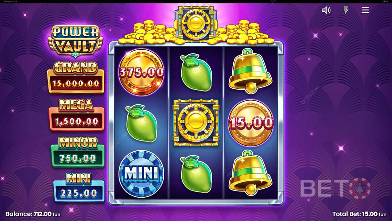 Огляд Power Vault від BETO Slots