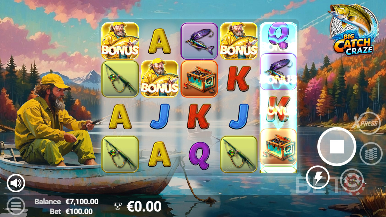 Огляд Big Catch Craze від BETO Slots