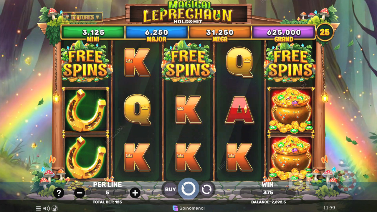 Магічний лепрекон - огляд гри Hold & Hit від BETO Slots