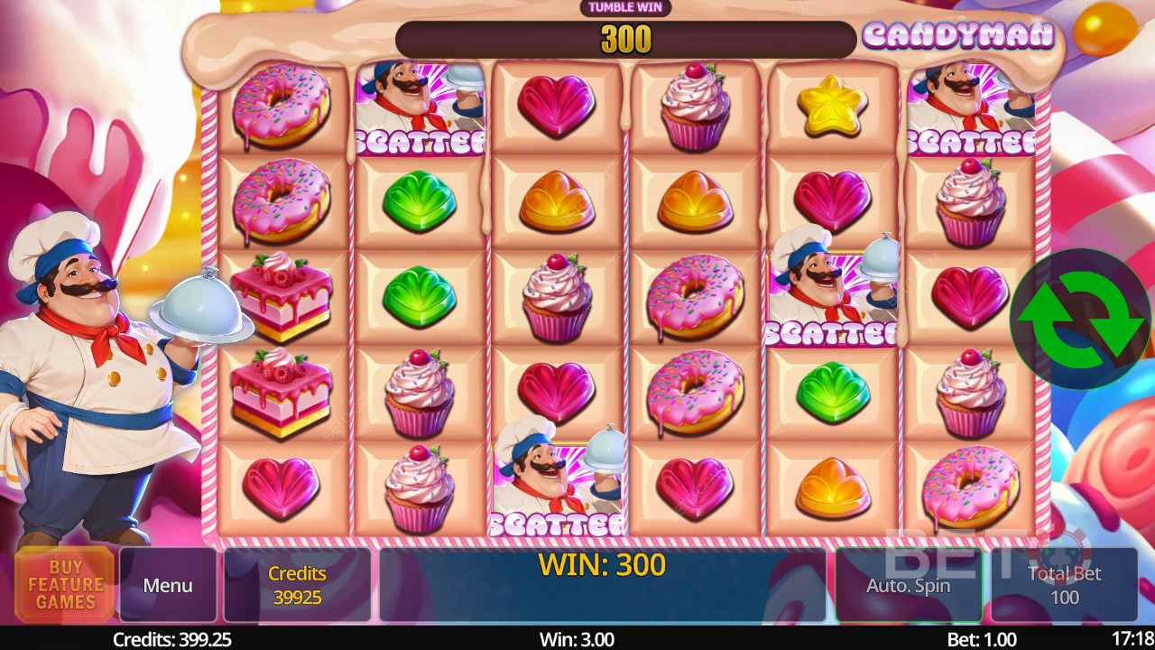 Огляд Candyman від BETO Slots