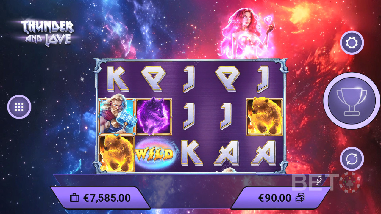 Огляд Thunder and Love від BETO Slots