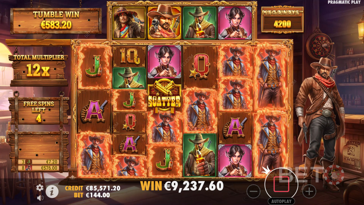 Огляд Bandit Megaways від BETO Slots